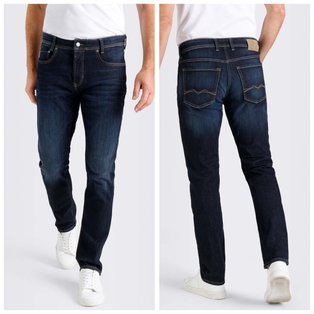 MAC Jeans Ultimate Driver Pants MacFlexx Dark Denim NWT Men’s 36 x 30